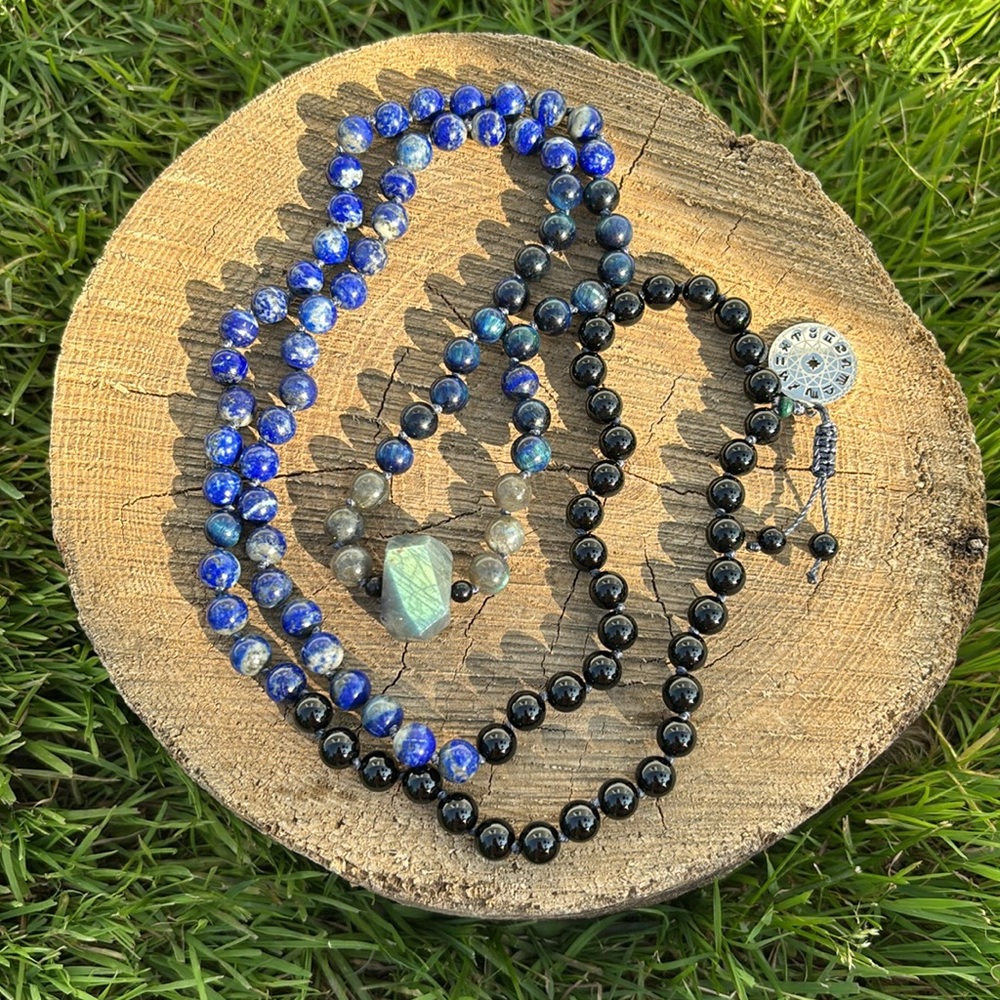 Handmade 108 Mala~ Reiki Infused